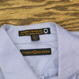 Tommy Hilfiger Tommy Traveler TLC Cotton Dress Shirt Light Blue XL 17 1/2 36-37
