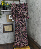 1.state Women's Smocked Waist Halter Maxi Dress 8122994