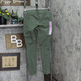 Nine West Ladies Heidi Pull On Skinny Jeans SDNWB1107 Green 6