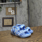 Cat & Jack Toddler Boys Foam Fisherman Sandals Blue 12T