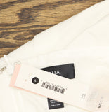 Aqua Womens A-Line Halter Mini Dress DI7180BL White M
