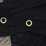 Beyond Control Womens Grommet-Detail Square-Neck Swim Dress Black 16