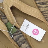 Goodfellow & Co Mens Ian Comfort Flip Flop Thong Sandals Tan Brown M (9-10)