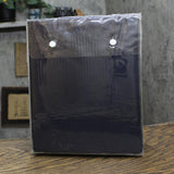 Madison Park 600 TC Pima Cotton Bed Sheet Set 4-Piece MP20-8000 Navy Blue King