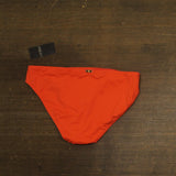 Lauren Ralph Lauren Macrame-Ring Hipster Bikini Bottom Persimmon Orange 10