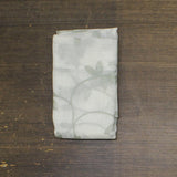 Regal Home Pocket Embroidered Sheer Single Curtain Panel Ivory Green Clay 50x63