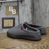 Dluxe By Dearfoams Mens Julien Clog Slippers 86802585 Gray M (8-9)