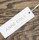 Anne Cole Modern Twist-Front Bandeaukini Swim Top Sierra Woodblock Green L