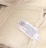 Wild Fable Shawl Collar Faux Shearling Belted Coat 94658647 Tan Brown M