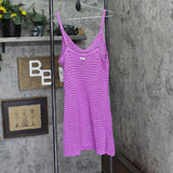 Hurley Juniors Crochet Cover Up Dress Hurley Orchid Purple M/L