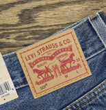 Levi's 501 Original Distressed Denim Shorts 89527256 Darn It Now Blue 30