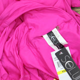 Soluna Womens Buckle Up Convertible One-Piece Swimsuit Cosmopolitan Pink M