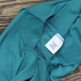 24seven Comfort Apparel Open Front Cardigan with Half Sleeve Loose Olive Green L