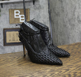 Nine West Womens Fessla Pump Stiletto Heel WNFESSLA2 Black 9.5M