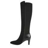 Lifestride Womens Gracie High Heeled Tall Boots G6347M1 Black 8W