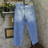 PS Paul Smith Mens Relaxed Fit Zip Fly Jeans Light Base Blue 33R