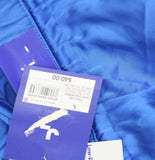 Joylab Rise Satin Drawstring Elastic Waist Tear Away Track Pants Vibrant Blue L