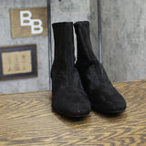 A New Day Womens Celaena Boots Mesh Sheer Mid Calf 94568457 Black 7.5M