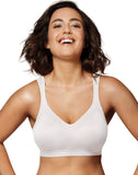 Playtex 18 Hour Wirefree Bra Active Breathable Comfort Seamless Womens White 36B