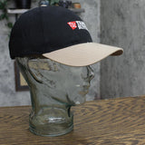 Mens Tractor Supply Co. Strapback Baseball Hat Cap Black / Brown OS