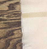 Steve Madden Womens Plaid Blanket Wrap Scarf Fringe SMA-3694 Light Beige Brown