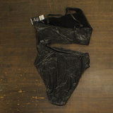 Bar III Womens Shimmer Core One-Piece Swimsuit MBSS25255 Black Shimmer M