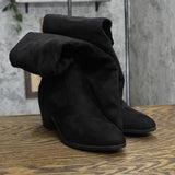 Journee Collection Zivia Women's Slouchy Over-the-Knee Boots Black 7.5WC