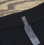 Raisins Curve Textured Cotton Button-Front Cover-Up Tunic N840090 Black 1X