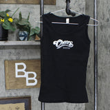 Anvil Womens Ribbed Cheers Boston Graphic Tank Top 1667a0ebf3990e Black M