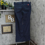 Dickies Women's Original 774 Work Pant FP774DN Dark Navy Blue 8 Tall