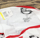 Disney Juniors Mickey Track & Field Graphic Tank Top White M