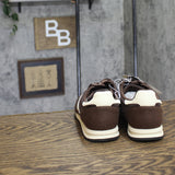 Universal Thread Skyler Jogger Sneakers Double Lace Low Top Brown Multi 8M