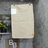 Knights Bridge 100% Soft Plush Cotton Bath Rug Mat Beige Brown 20x30