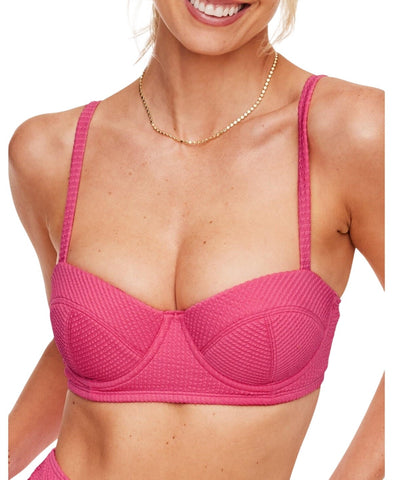 Adore Me Womens Rachelle Swimwear Bikini Swim Top Pink 34C