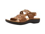 Clarks Laurieann Lily Slingback Sandals 26187053 Tan Leather Brown 12M