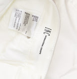 INC International Concepts Mid-Rise Denim Ripped Distressed Skinny Jeans White 8