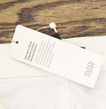 Eileen Fisher Womens Straight Cropped Jeans S5GDD-P4870M White XL