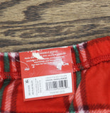 Wondershop Womens Plaid Microfleece Holiday Pajama Pants 94690534 Red S