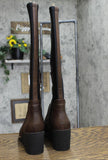 Dr. Scholl's Shoes Women's Lindy Knee High Boot H3137S2 Fudge Brownie Brown 6.5M