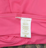 Anne Cole Womens Surplice Underwire Tankini Top Swim Pink Glow 32DD / 34D