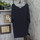 Michael Michael Kors Classic Side Tie Cover Up Dress MM7M749 Black XL