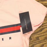 Tommy Hilfiger Girls Short Sleeve T-Shirt with Flag Logo TGFDA20S-669-669