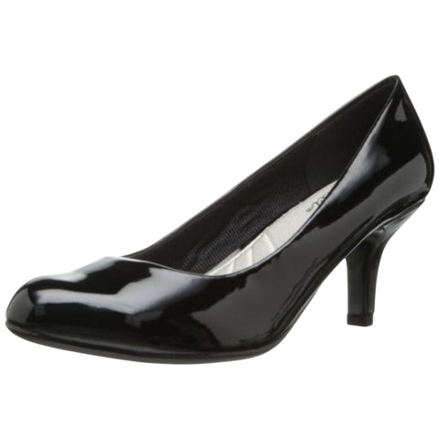 Easy Street Womens Passion Dress Pump Heels PASSION Black Patent 10N