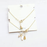 Unique Designs 2 Pack Matching Ballet Slipper Bracelets Gold Yellow 6.5" + 1"