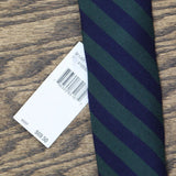 Lauren Ralph Lauren Mens Wool Blend Slim Two-Tone Stripe Tie 7L914105