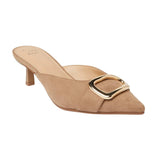 A New Day Womens Larissa Pointed Toe Mule Heels 94462838 Brown 7.5M