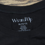 Wound Up Womens Graphic Positive T-Shirt Tee 1667d0422c5144 Black XL