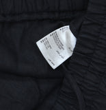 INC International Concepts Elastic Waist Front Tie Mid Rise Shorts Black XL
