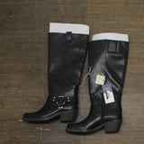 Universal Thread Womens Oakley Harness Boots with Memory Foam Insole Black 6.5M