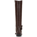Style & Co. Womens Maliaa Faux Leather Knee-High Boots Brown Smooth 5M